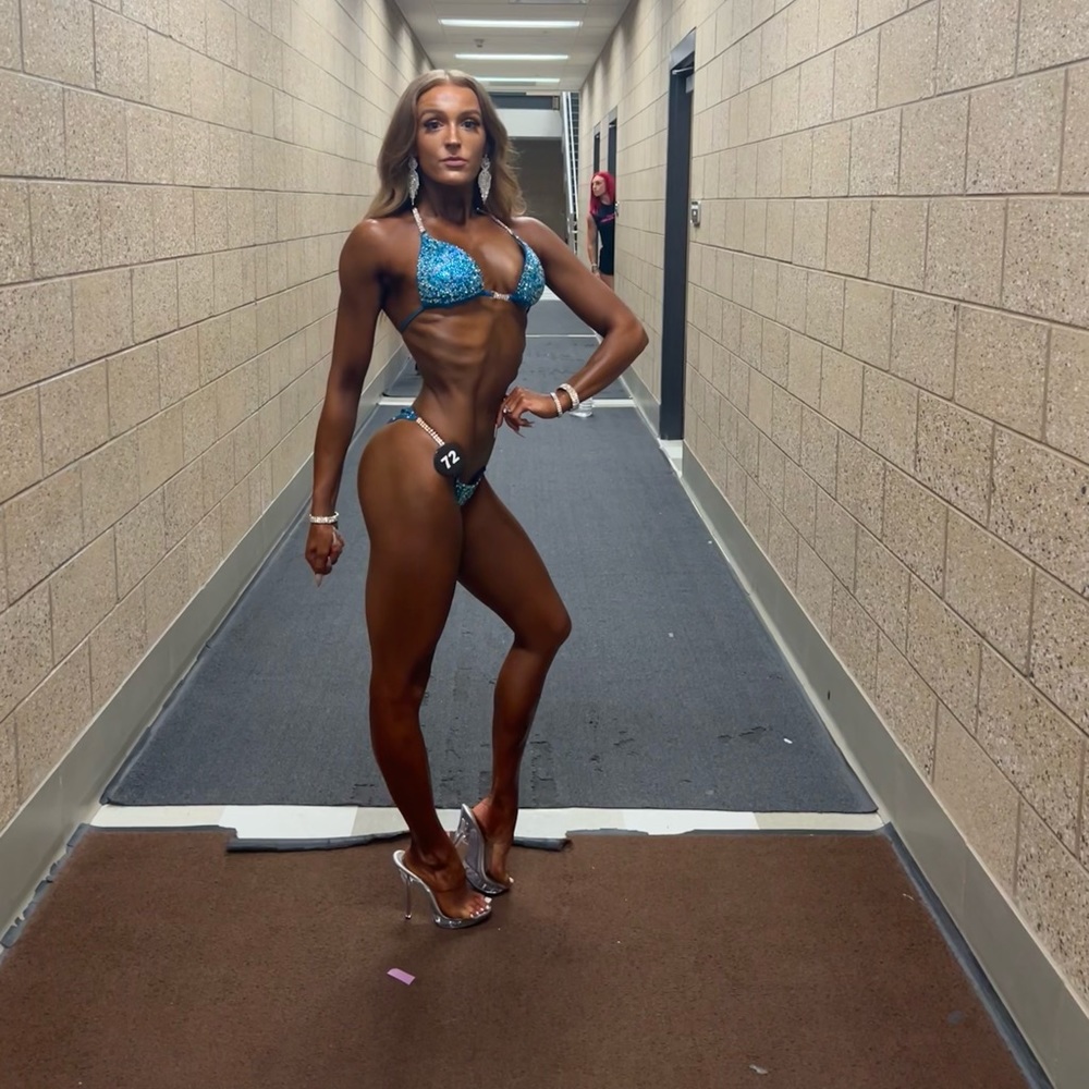 Angel Competition Bikini FULL CRYSTAL CUSTOM mix Bikini comp suit